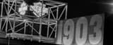 Panoramic The Harley Davidson Museum black and white Photos