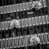 Square The Ladybug Building in Downtown Milwaukee Framed Photos
