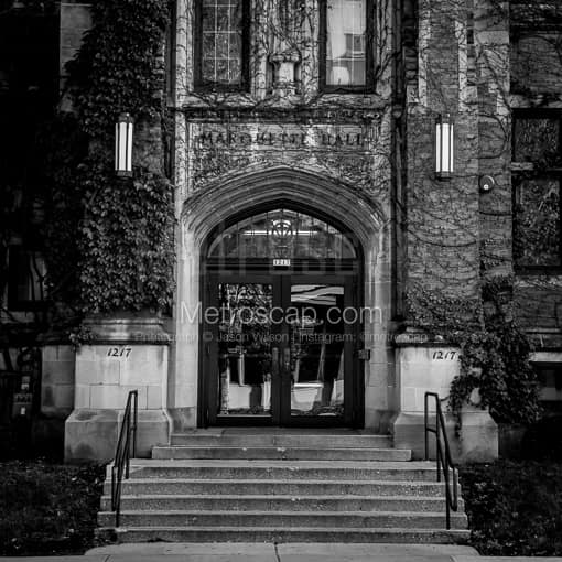 Marquette Hall at 1217 Wisconsin Ave. -- Milwaukee Black and White Photos