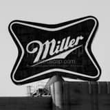 Square The Miller Brewery Sign Framed Photos