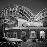 Square Miller Park Home of the Milwaukee Brewers Framed Photos