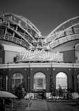 Vertical Miller Park Home of the Milwaukee Brewers Framed Photos