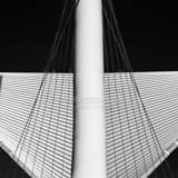 Square The Wings on the Milwaukee Art Museum black and white Photos