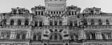 Panoramic The Milwaukee Chamber of Commerce Building black and white Photos