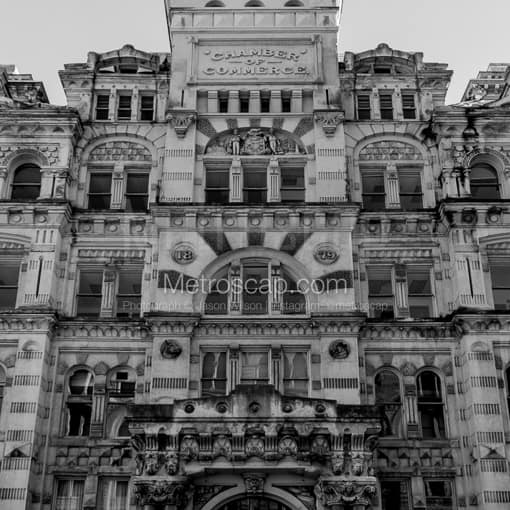 The Milwaukee Chamber of Commerce Building -- Milwaukee Black and White Photos