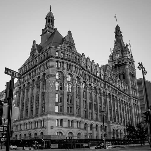 Milwaukee City Hall -- Milwaukee Black and White Photos