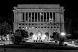 Horizontal The Milwaukee County Courthouse at Night Framed Photos