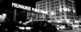 Panoramic The Milwaukee Public Market black and white Photos