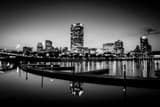 Horizontal The Milwaukee Skyline Framed Photos
