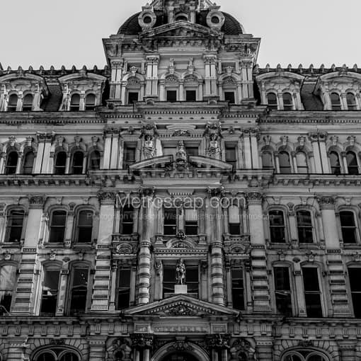 The Mitchell Building in Downtown Milwaukee -- Milwaukee Black and White Photos