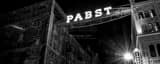Panoramic The Pabst Brewing Sign at Night Framed Photos