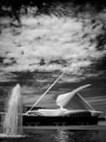 Vertical The Milwaukee Art Museum black and white Photos