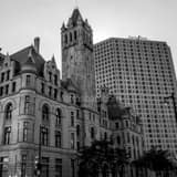 Square The United States District Court Courthouse Framed Photos