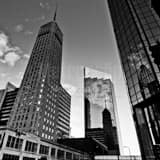 Square The Foshay and Surrounding Buildings Photography
