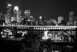 Horizontal The Minneapolis Skyline from East River Parkway Photography