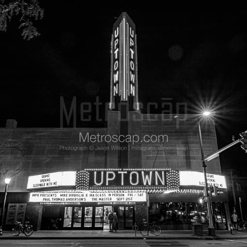 The Minneapolis Uptown Theater -- Minneapolis Black and White Photography