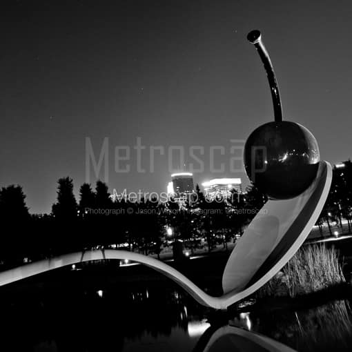 Spoonbridge and Cherry -- Minneapolis Black and White Photography