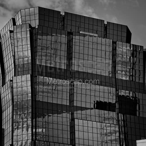 The Top of the ATT Building -- Minneapolis Black and White Photography