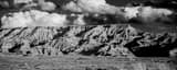 Panoramic The Landscape Just North of Cameron Arizona black and white Pictures