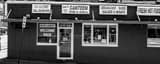 Panoramic The Canteen Pub and Grill on  WVU Campus black and white Pictures