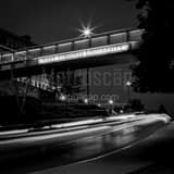 Square West Virginia University at Night black and white Pictures