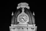 Horizontal Woodburn Hall Clock Tower at Night Photography