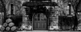 Panoramic The Chateau Montelena Winery in Calistoga black and white Photos
