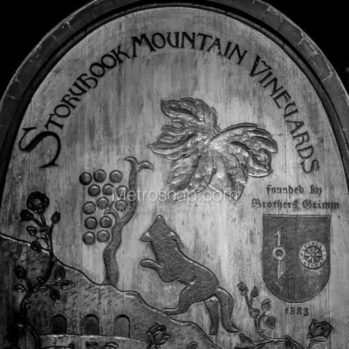 The Storybook Mountain Winery -- Napa-Valley Black and White Photos