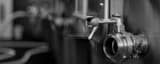 Panoramic Wine Tank Valves black and white Photos
