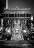 Vertical Kirkland Hall at Vanderbilt black and white Pictures