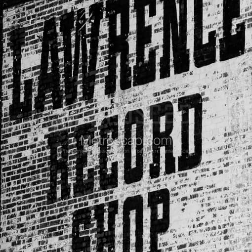 The Lawrence Record Shop -- Nashville Black and White Photography