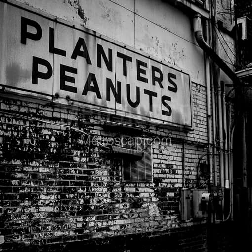 A Planters Peanut Shop -- Nashville Black and White Photography