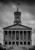 Vertical The Tennessee State Capitol Building black and white Pictures