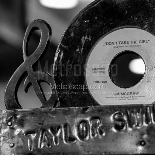 A Trebel Clef Symbol -- Nashville Black and White Photography