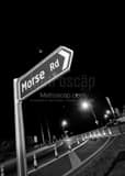 Vertical Morse and 62 Roundabout black and white Photos