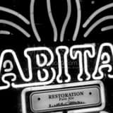Square Abita Neon Sign black and white Photos