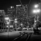 Square The Downtown New Orleans Sheraton black and white Photos