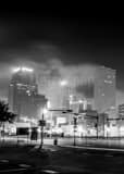 Vertical Fog Envelopes Downtown New Orleans black and white Photos
