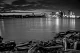 Horizontal The New Orleans Skyline from the Westbank Framed Photos