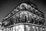 Horizontal Dumaine Street at Night Framed Photos