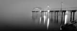 Panoramic A Lake Ponchartrain Foggy Sunrise Framed Photos