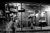 Horizontal Harry's Corner at Night black and white Photos