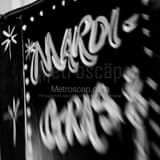 Square Mardi-Gras Murals on St Charles Street Framed Photos