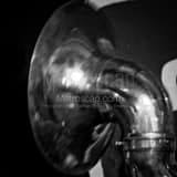 Square A New Orleans Jazz Sousaphone Framed Photos