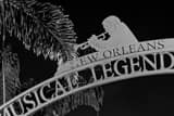 Horizontal New Orleans Musical Legends Park black and white Photos