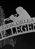 Vertical New Orleans Musical Legends Park black and white Photos