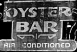 Horizontal New Orleans Oyster Bar black and white Photos