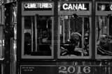Horizontal A Streetcar Bound for the New Orleans Cemeteries Framed Photos