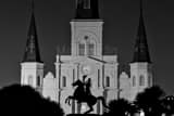 Horizontal Palace d'Armes in New Orleans black and white Photos