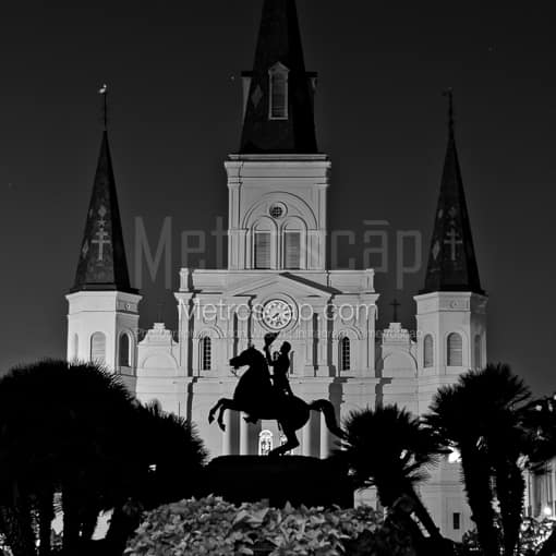 Palace d'Armes in New Orleans -- New Orleans Black and White Photos